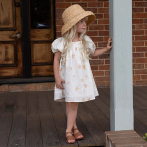 Fleur Dress | Golden Bloom