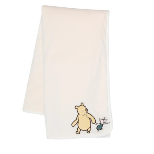Disney Baby Storytime Pooh Ultra Soft Fleece Baby Blanket - Cream – Lambs & Ivy