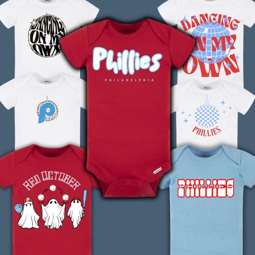 Phillies Onesies (Multiple Designs)