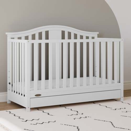 Graco® Solano® 4-in-1 Convertible Crib with Drawer | Storkcraft