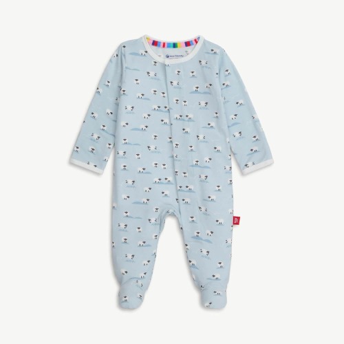 blue baa baa baby modal magnetic parent favorite footie – Magnetic Me