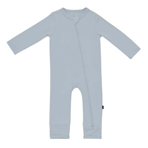 Zippered Romper in Fog | Romper Pajamas | Kyte Baby