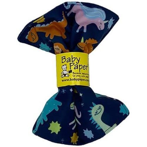 Baby Paper Original Crinkle Sensory Toy | Mythical Creatures | Crinkle Paper for Babies | Sensory Baby Toys
