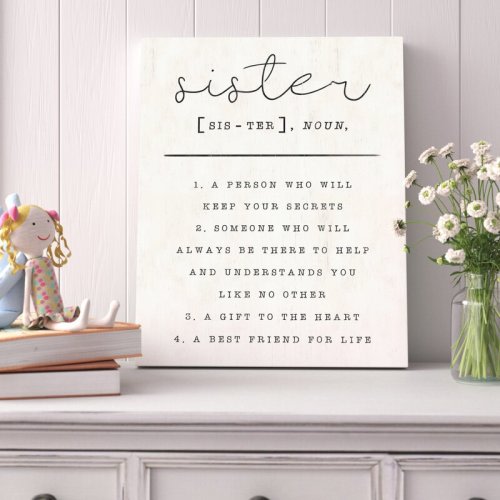 Sand & Stable™ Baby & Kids Bulle Sweet Sister Canvas Art "& Reviews" | Wayfair