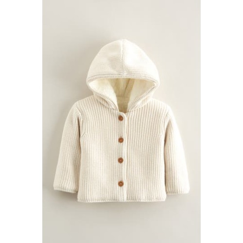 Fleece Lined Hooded Cardigan, 3M