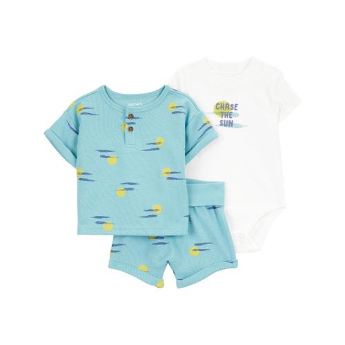 Carter's Child of Mine Baby Boy Outfit Set, 3-Piece, Sizes 0/3-24 Months