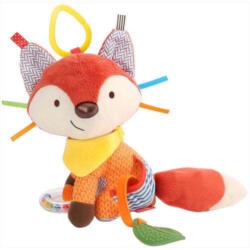 Skip Hop Bandana Buddies Fox Baby Stroller Multi-Sensory Activity Toy