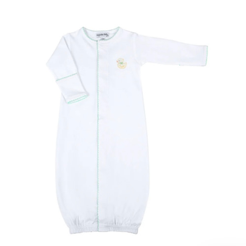 Precious Ducklings Embroidered Converter - Celery (Newborn)