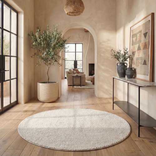 SAFAVIEH Handmade Natura Gerta Wool Rug