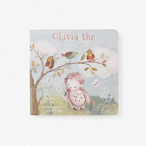 Olivia Owl Board Book
– Elegant Baby