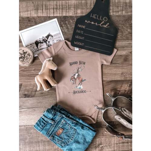 Brand New Buckaroo (Baby) - Truffle