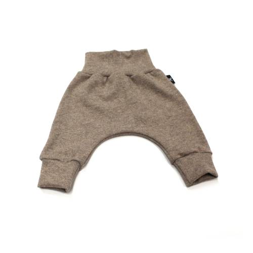 Merino wool baby pants, Beige Wool baggy pants, Organic children's pants Merino wool, Baggy baby winter pants, Natural Unisex kids trousers