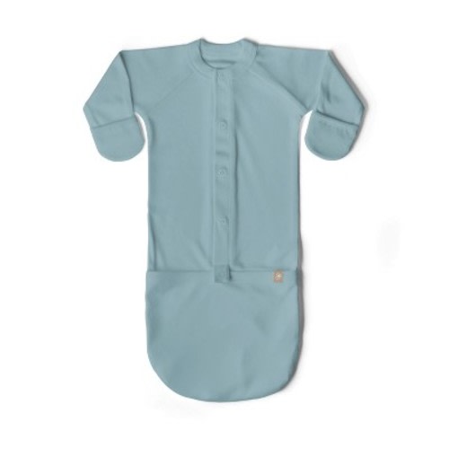 Goumi 24 Hour Convertible Sleeper Baby Gown, Color: Poolside, Size: 0-3m