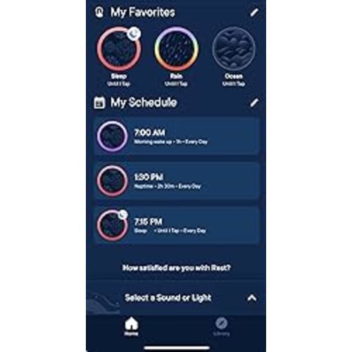 Hatch Rest Baby Sound Machine, Night Light | 2nd Gen | Sleep Trainer, Time-to-Rise Alarm Clock, White Noise Soother, Music & Stories for Nursery, Toddler & Kids Bedroom (Wi-Fi) - Wi fi