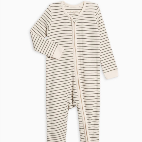 Kit Ribbed Zipper Sleeper