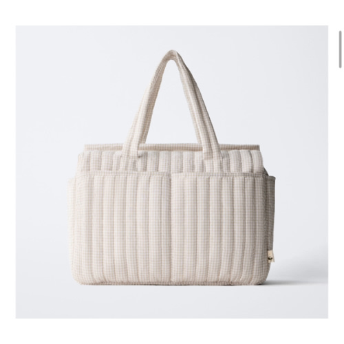 GINGHAM MATERNITY BAG
