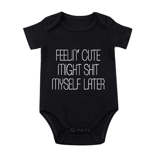 listery Funny Romper Cute Novelty Infant Baby Bodysuit Funny Baby infant Pregnancy Announcements