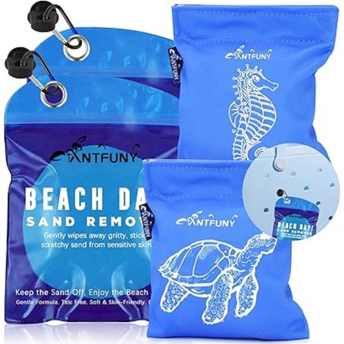 Beach Sand Remover Sand Eraser Wipe Mitt Family Kids Women 2025 Beach Vacation Essentials European Mexico Costa Rica Bahamas Trip Must Haves Hawaii Honeymoon Accessories Alaska Cruise Ship Gear