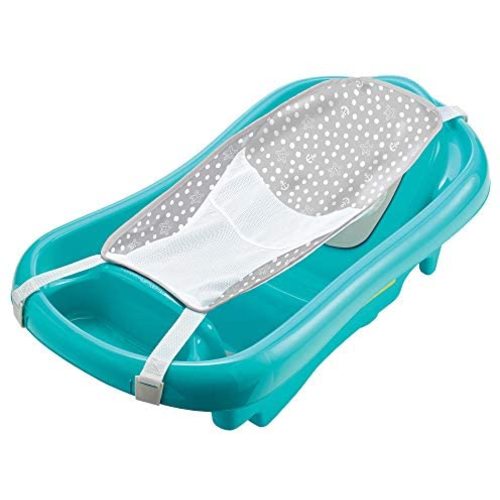 The First Years Sure Comfort Deluxe Newborn to Toddler Tub, Teal - Aqua