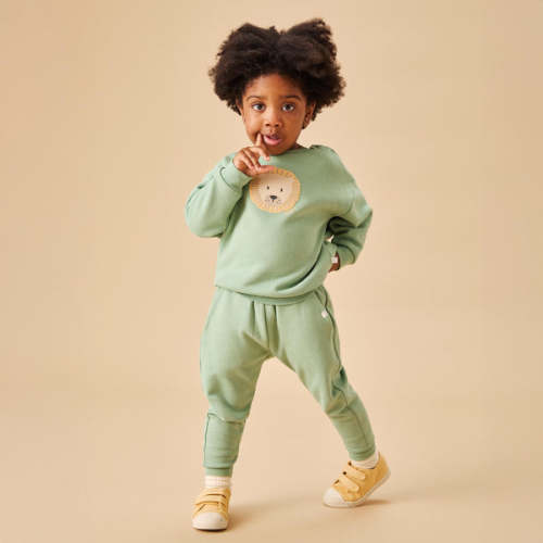 Lion Sweater & Joggers Sunshine & mustard stripe / 3 - 6 M
