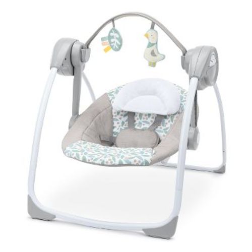 Ingenuity Comfort 2 Go Portable Swing - Endless Bloom - 0-9m