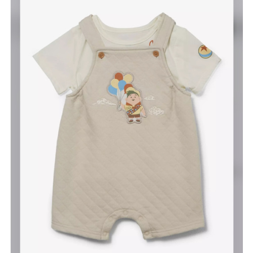Disney Pixar Up Russell Quilted Infant T-Shirt & Overall Set | BoxLunch