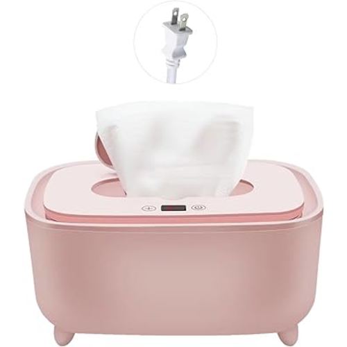 Wipe Warmer - 2024 New Premium Baby Wet Wipes Dispenser, Baby Wipe Warmer for Home Use - Essential Calentador De Wipes Para Bebes - Travel Friendly with Direct Plug-in Power Supply