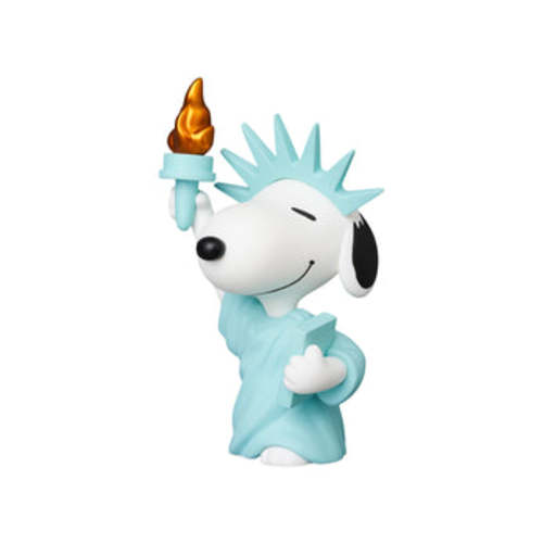 Snoopy & Peanuts Collectible Figure - Statue of Liberty Snoopy