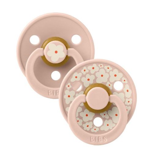 Studio Colour 2 Pack Jasmine - Blush Mix - Round - Size 1 | BIBS