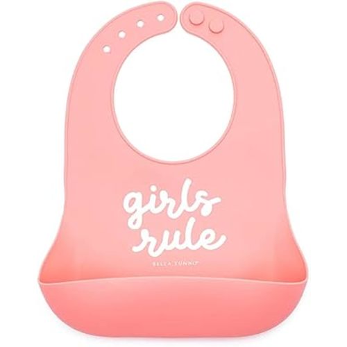 Bella Tunno Wonder Bib – Waterproof Silicone Bibs for Boys & Girls, Non-toxic & BPA Free Silicone Baby Bibs & Toddler Bibs