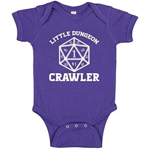 Little Dungeon Crawler Baby Bodysuit/Toddler T-Shirt Cute RPG Baby Clothing