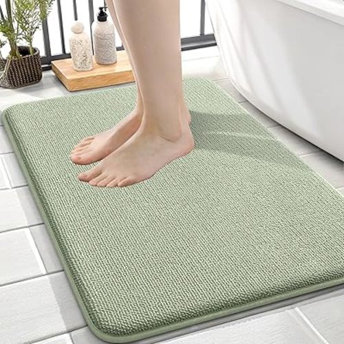 Thick Memory Foam Bath Mat Rug 30x20