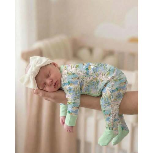 Watercolor Mallard Duck Bamboo Convertible Zippy
