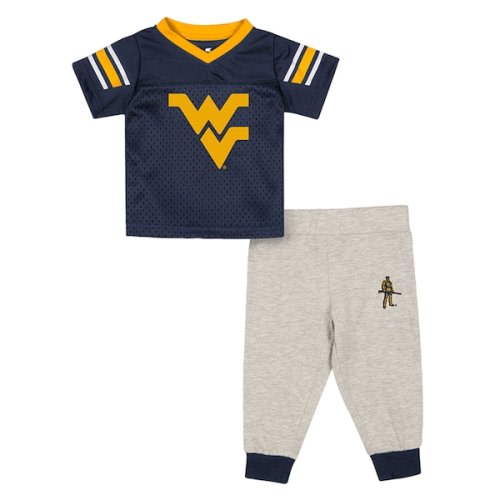 WVU Mountaineers Jersey & Pants Set (3-6 months)