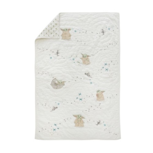 Star Wars™ The Mandalorian™ Grogu™ Baby Quilt | Pottery Barn Kids