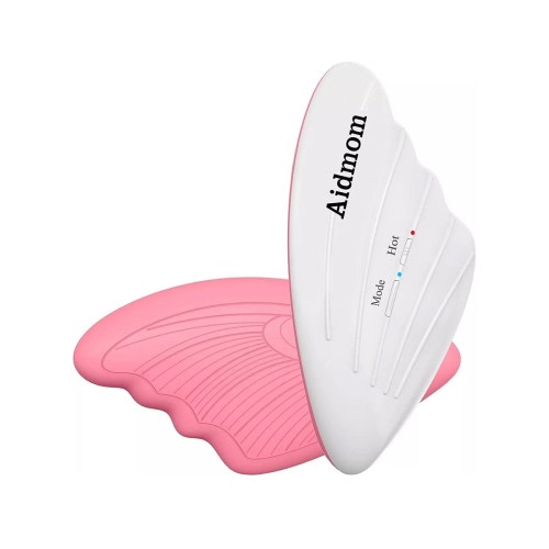Aidmom Warming Lactation Massager 2 Pack , 2-in-1 Heat &amp; Vibration ,Breastfeedin