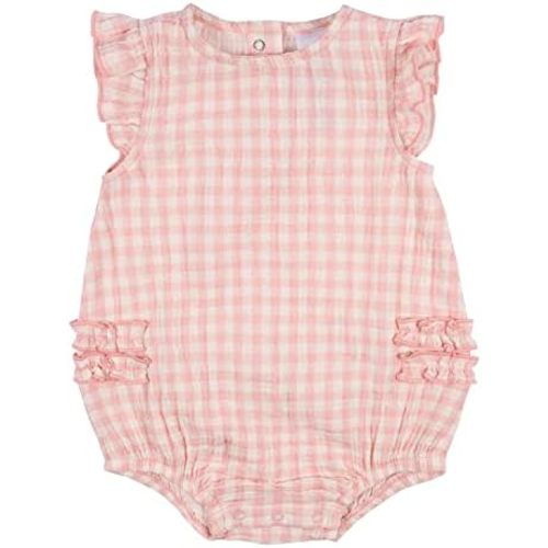 Gerber Baby Girls' Sleeveless Ruffle Romper