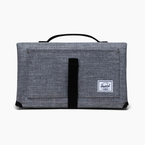 Herschel Supply Co. Sprout Change Mat - Raven Crosshatch