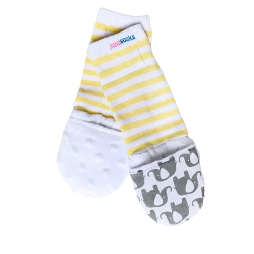 Handsocks Plushy Stay On Strap-Free No-Scratch & Warmth Mittens