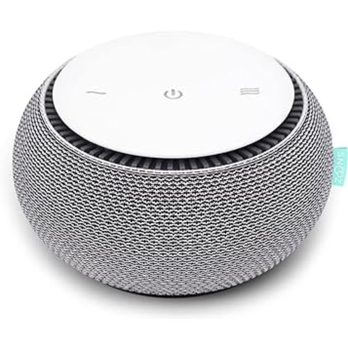 SNOOZ Smart White Noise Sound Machine - Real Fan Inside for Non-Looping White Noise, Sleep Aid for Adults, Travel, Sleeping, Bedroom, Portable, Baby Registry Essential - Cloud