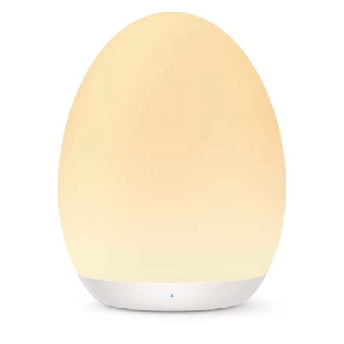 JolyWell Night Light for Kids, Baby Night Light with 7 Colors Changing Mode & Stepless Dimming, Nursery Night Light BPA Free,Rechargeable Egg Night Light for Breastfeeding 1h Timer & Touch Control