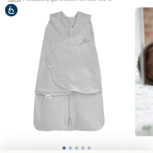 Cloud Organic Cotton Swaddle Gift Box | HALO