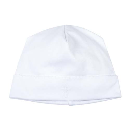 Blessed Embroidered Hat - White