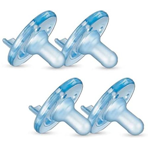 Philips AVENT Soothie 3-18 months, blue/blue, 4 pack, SCF192/46