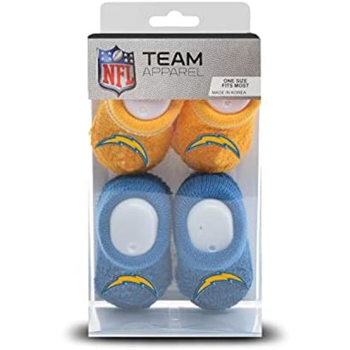 Infant Bootie Socks 0-12 Months - 2 Pack