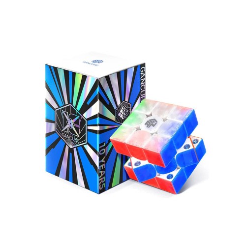 GAN 356 ME 3x3 - 10th Anniversary Edition (Magnetic, UV Coated)