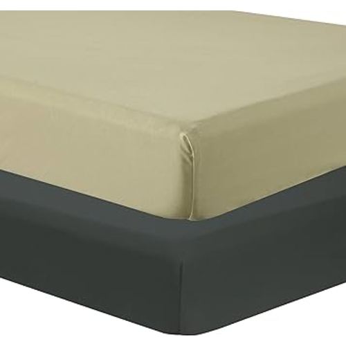 Baby Crib Sheets - Super Soft & Breathable Crib Mattress Sheet, Portable Crib Sheets for Boys, 4 Way Stretch Knitted Fitted Crib Sheet, 2 Pack - Star-Blue & Navy