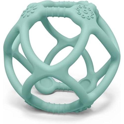 Baby Teething Toys, Silicone Baby Chew Toys for Soothing Baby Gums, Sensory Hollow Ball Teether for Babies 3+ Months,Baby Teether Toys,Baby Gifts for Girl & Boy,BPA Free