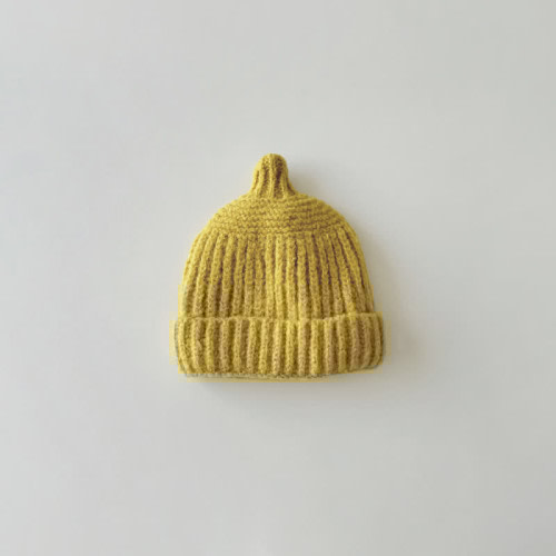 Baby Solid Color Cute Knit Beanie