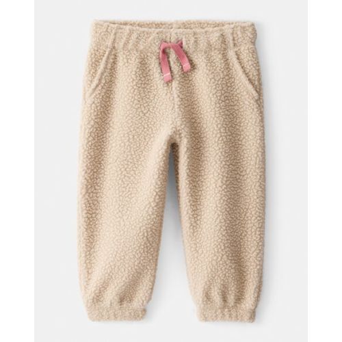 Baby Girl Cozy Jogger Pants - Brown - OshKosh B'gosh | Carter's